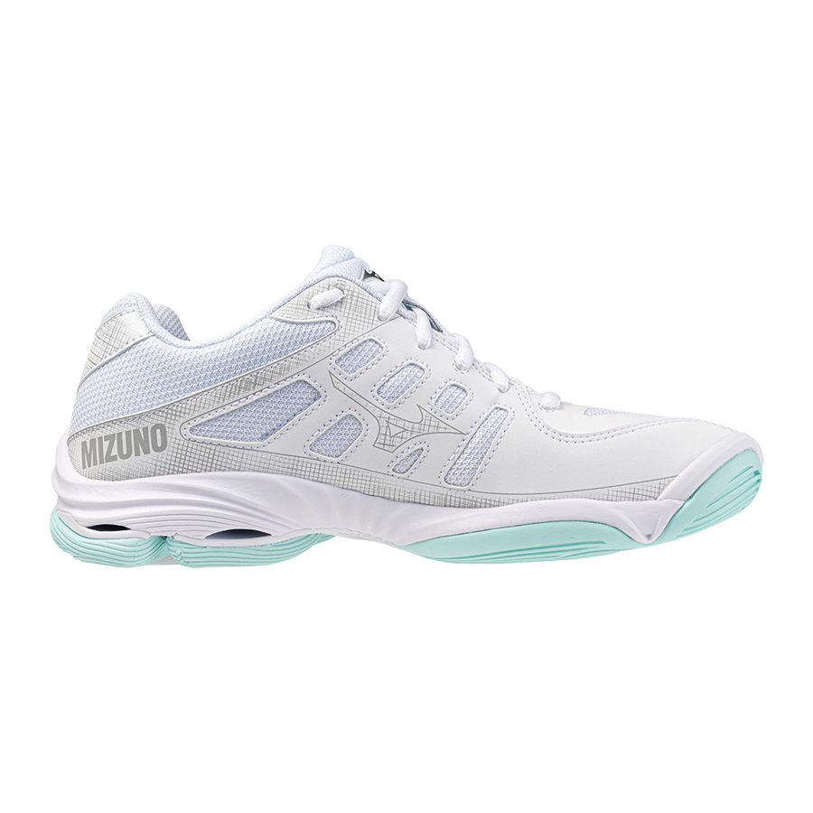 Mizuno WAVE VOLTAGE 2 White/Blue Tint